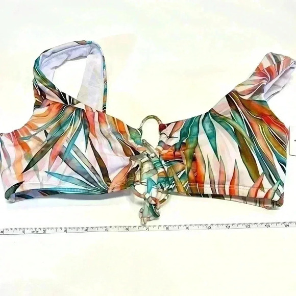 Swimsuits For All Women's Bikini Top Size 10 Swim Pool Vacation Travel Beach Tan - Picture 11 of 12